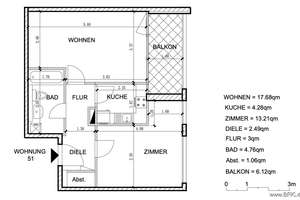 für 2 Jahre ab Oktober: zentrale 2 Zimmer, Balkon im 6. OG, möbliert möglich – Seydelstraße 7, 10117 Mitte (Ortsteil), Berlin – Vorschaubild 28