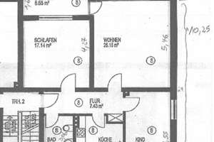 Freundliche 3 – Zimmerwohnung mit Balkon in Uni – Nähe  – Die vollständige Adresse der Immobilie erhältst du vom Anbieter., 33615 Schildesche, Bielefeld – Vorschaubild 4