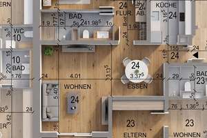 Zuhause mit 2,5 Zimmern in Stuttgart – Turmalinweg 7, 70619 Heumaden, Stuttgart – Vorschaubild 9