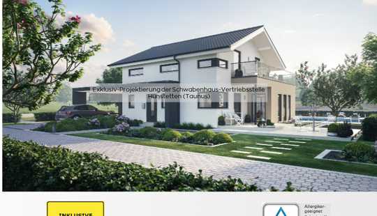 Bild von ** Kronberg /Ts./ individuell planbarer Neubau (mit FESTPREIS u. verbindl. Terminschiene) +KG