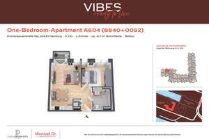 Exclusives One-Bedroom- Apartment mit Blick auf den Baakenhafen - Wentzel Dr. – Kirchenpauerstraße 15a, 20457 HafenCity, Hamburg – Vorschaubild 12