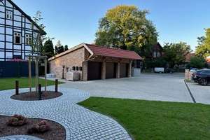 Haus  (3 Zimmer, ca. 130 m², EG/OG) - mit gr. Terrasse, Gartenanteil und Garage – Dorfstraße 32, 30900 Wedemark – Vorschaubild 3