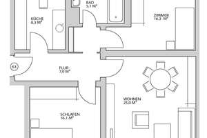 Traumlage Alt-Bogenhausen: Vermietete 3-ZKB mit Balkon, Lift und zwei Duplex Stellplätzen – Die vollständige Adresse der Immobilie erhältst du vom Anbieter., 81679 Altbogenhausen, München – Vorschaubild 11