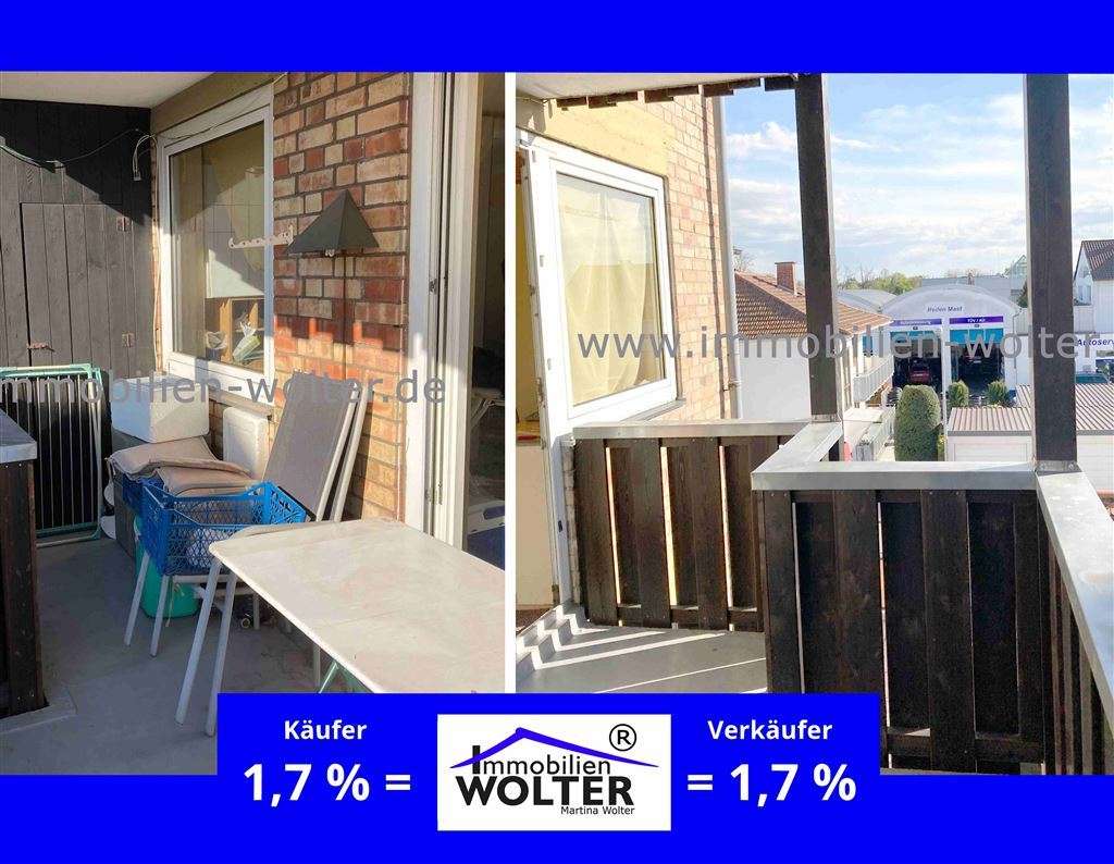 Immobilie in Worms - *** ca.91 m² in Worms Zentrum – Balkon & Keller – vermietet  *** - Bild 0