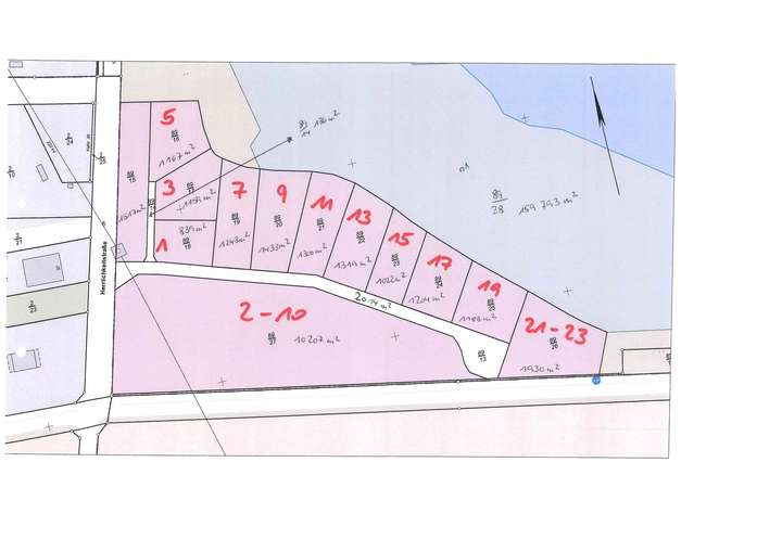 Lage der Grundstücke