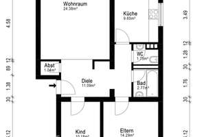 Moderne, barrierearme 3 Zimmer Wohnung – Grabenstraße 37, 47057 Neudorf-Nord, Duisburg – Vorschaubild 14