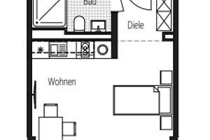* Universitäten und Hochschulen fußläufig erreichbar*  1-Zimmer-Neubauwohnung *Vollmöbliert* – Steinbühler Straße 4-6, 90443 Gostenhof, Nürnberg – Vorschaubild 20