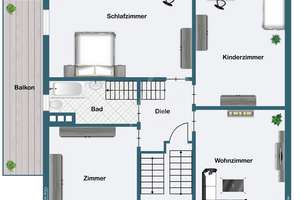 Familienfreundliche Doppelhaushälfte mit großem Grundstück und Potenzial
Ruhige Stadtlage, viel Woh – Die vollständige Adresse der Immobilie erhältst du vom Anbieter., 76131 Rintheim, Karlsruhe – Vorschaubild 19