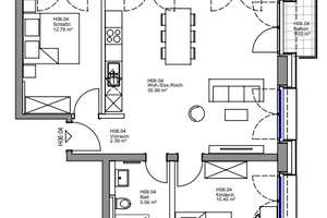 Großzügige, familienfreundliche Wohnung mit optimaler Raumaufteilung – Thomas-Jefferson-Straße 38, 68309 Käfertal, Mannheim – Vorschaubild 8