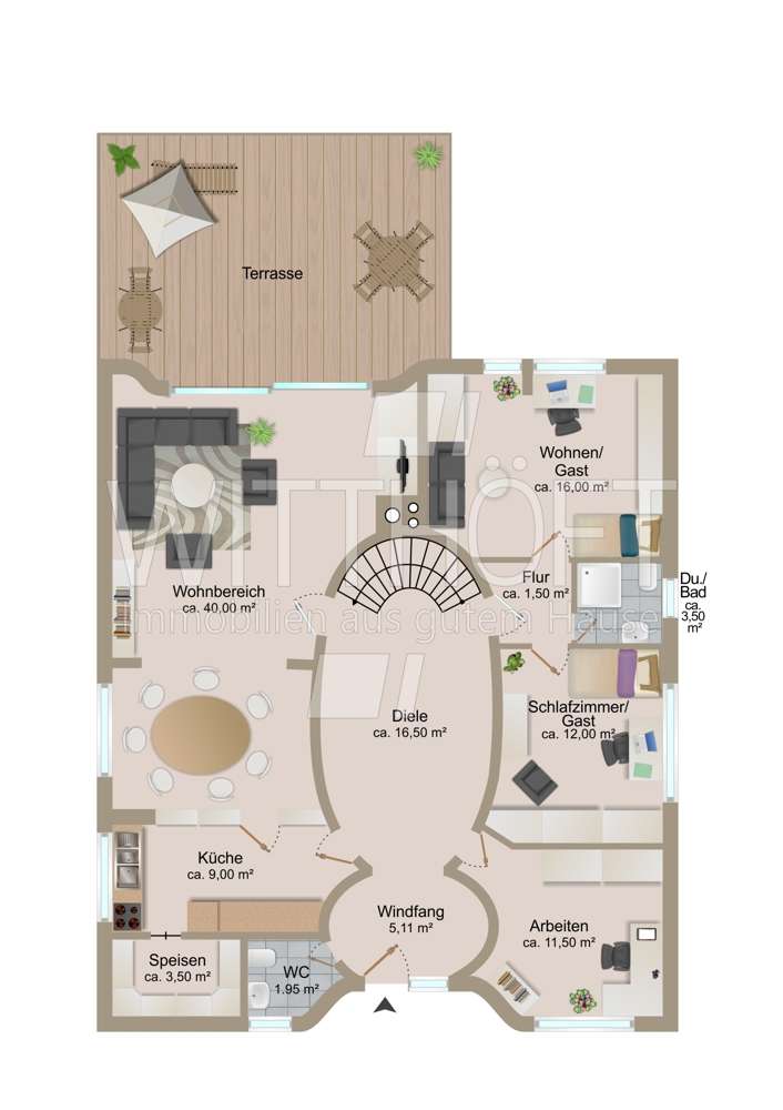 Grundriss Erdgeschoss