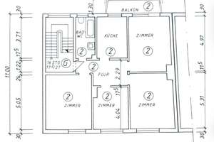 97qm Wohnung im Hansaviertel von privat – Die vollständige Adresse der Immobilie erhältst du vom Anbieter., 48155 Hansaplatz, Münster – Vorschaubild 8