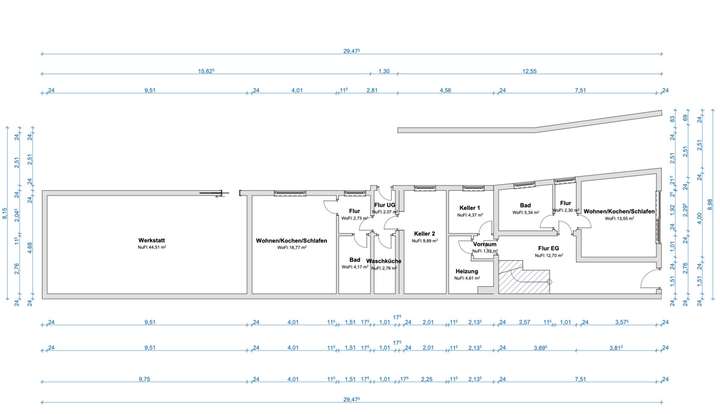S&P | Grundriss Erdgeschoss