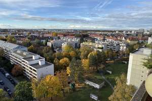 1-Zi.-Appartement 32 qm Mü-Laim, 14. OG mit großen Westbalkon – Hauzenberger Straße 20, 80687 Friedenheim, München – Vorschaubild 1