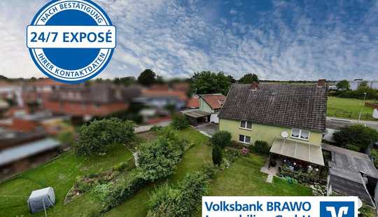 Bild von Zweifamilienhaus mit großem Gartengrundstück für Ihren Neubau