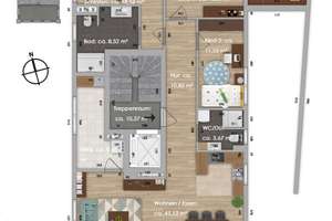 NECKARBLICK  SONNENSEITE – EXKLUSIVES PENTHOUSE IN BESTLAGE – Die vollständige Adresse der Immobilie erhältst du vom Anbieter., 69118 Ziegelhausen, Heidelberg – Vorschaubild 27