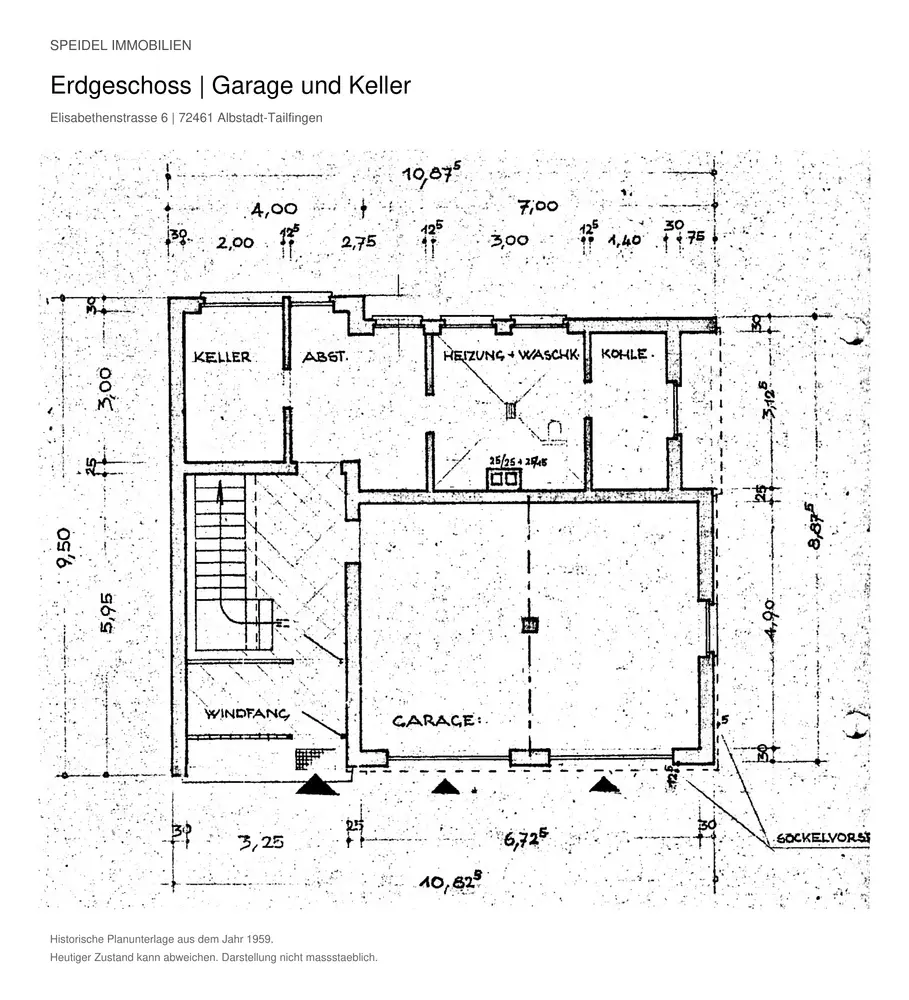 Grundriss Erdgeschoss