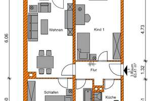 Attraktive 3-Raumwohnung sucht neuen Mieter – Rostocker Straße 16, 39124 Neue Neustadt, Magdeburg – Vorschaubild 7