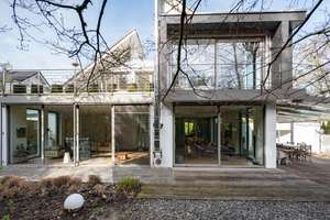 Df.-Hubbelrath: Modernes Landhaus mit schönem Grundstück in landschaftlich reizvoller Villenlage