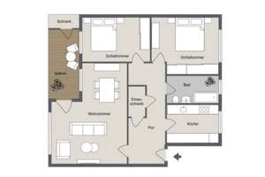 *nice Appartement- close to citycenter* – Die vollständige Adresse der Immobilie erhältst du vom Anbieter., 12247 Lankwitz, Berlin – Vorschaubild 11