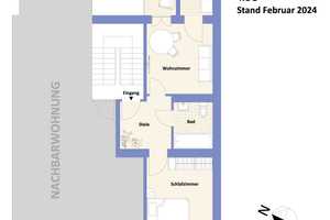 Optimal geschnittene 2-Zimmer-Wohnung mit Balkon in Top-Lage Düsseldorf – Cantadorstraße 00, 40211 Düsseldorf – Vorschaubild 14