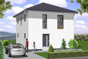Platzwunder mit Stil: Stadtvilla 111 m² - 3 SZ - KfW 40+QNG – Bötzseestraße 10, 15345 Märkisch-Oderland (Kreis) – Vorschaubild 1