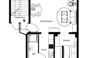 Wohnung für Singles mitten in der City – Rheinstraße 60, 65185 Mitte, Wiesbaden – Vorschaubild 8