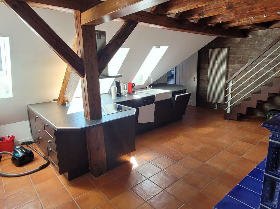 Loftartige Dachgeschosswohnung