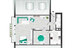 Lichtdurchflutetes Appartement in exzellenter Lage – Die vollständige Adresse der Immobilie erhältst du vom Anbieter., 40489 Kaiserswerth, Düsseldorf – Vorschaubild 13