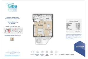 2  Grundmieten geschenkt - 3-Zimmer-Wohnung in Rheinnähe - gut geschnitten – 67061 Süd, Ludwigshafen am Rhein – Vorschaubild 9