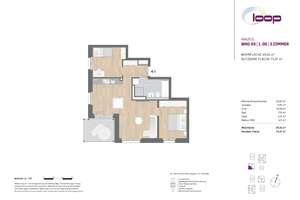 SCHICKE 3-ZIMMER-WOHNUNG MIT SONNIGEM SÜD-WEST-BALKON – Kellerstraße ., 90453 Katzwang, Reichelsdorf Ost, Reichelsdorfer Keller, Nürnberg – Vorschaubild 4