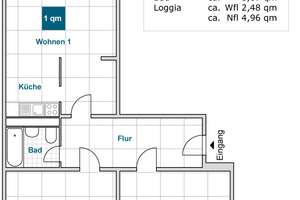 Zentral. Urban. Vielseitig.: 3 Zimmer zwischen Uni & Hauptbahnhof – Hochschulstr. 34, 1069 Südvorstadt-Ost, Dresden – Vorschaubild 2