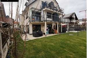 Ruhige 5-Zimmer-Wohnung (133 qm Nutzfl.,Maissonette 3+2 Zi) zur Miete mit Garten, 1-2km vom BMW FIZ