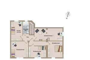 Bennewitz: 6 Zimmer | 2017 kernsaniert | PV-Anlage | Garage | Werkstatt – Die vollständige Adresse der Immobilie erhältst du vom Anbieter., 4828 Bennewitz – Vorschaubild 16