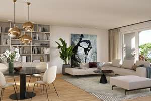 DU! Ihr Rückzugsort im Grünen: Schöne 2-Zimmerwohnung mit Terrasse und Garten ( WE 009) – Volmerswerther Straße 7 a-h, 40221 Unterbilk, Düsseldorf – Vorschaubild 3