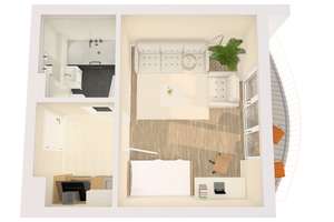Sonnige 1-RW im 2.OG* Süd-Ost-Balkon*Bad mit Wanne* TG-E-SP* attraktive, grüne & zentrale Lage* Top* – Würzburger Straße 43, 1187 Plauen (Stadtteil), Dresden – Vorschaubild 2