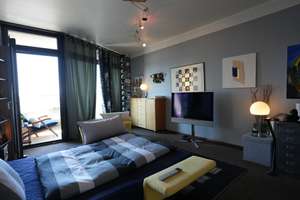 Wohnen oder Vermieten mit Aussicht – 1-Zimmer-Wohnung im 19. OG mit Blick Richtung Innenstadt – 68161 Schwetzingerstadt/Oststadt, Mannheim – Vorschaubild 3