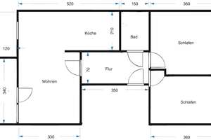 Drei Zimmer Wohnung mit nagelneuer Einbauküche! – Arnold-Zweig-Straße 43, 39120 Leipziger Straße, Magdeburg – Vorschaubild 12