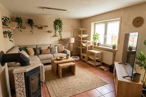 Charmantes Reihenmittelhaus mit Sauna, Schwedenofen & Grün rundum – ruhige Wohnlage – Die vollständige Adresse der Immobilie erhältst du vom Anbieter., 84478 Waldkraiburg – Vorschaubild 3