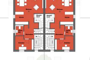 4-Zimmer Maisonette-Wohnung mit Balkon in Münster-Geist – Saarbrücker Straße 106, 48151 Geist, Münster – Vorschaubild 3