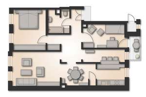 **Der Fockeberg um die Ecke - Wohnung in Top Lage - unvermietet ab 09/26** – Die vollständige Adresse der Immobilie erhältst du vom Anbieter., 4275 Südvorstadt, Leipzig – Vorschaubild 2