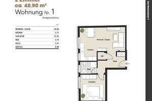 Urban Living am Römerturm – charmante 2-Zimmer-Wohnung! WE 1