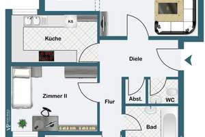 Gepflegte Drei-Zimmer-Wohnung mit Balkon in bester Lage – 60325 Westend-Süd, Frankfurt am Main – Vorschaubild 17