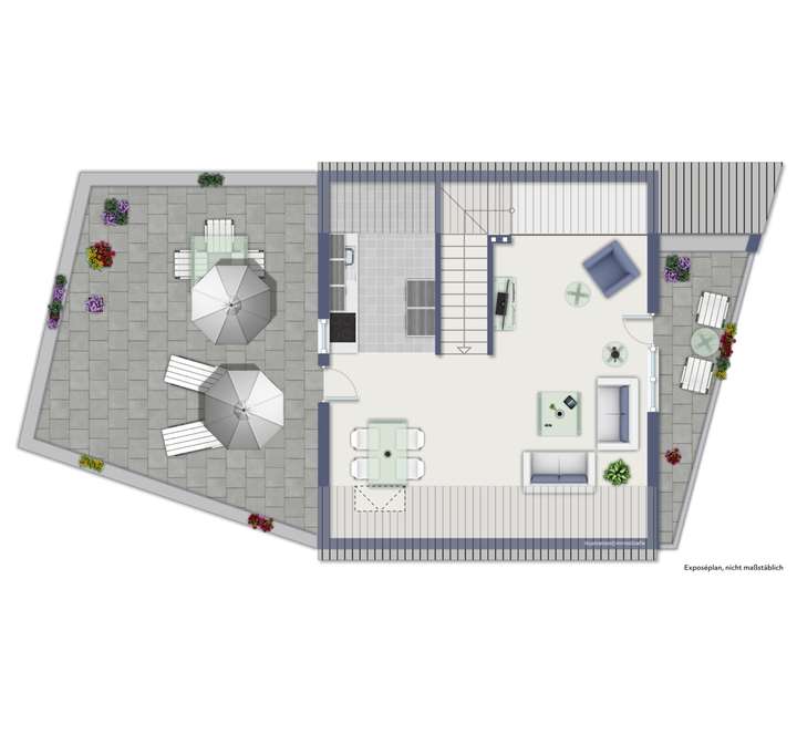 Grundriss Dachgeschoss