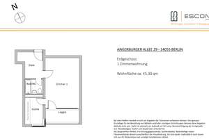 Vermietetes 1 Zimmerapartment in Berlin Westend - Attraktive Rendite von 3.58 % – Die vollständige Adresse der Immobilie erhältst du vom Anbieter., 14055 Westend, Berlin – Vorschaubild 7