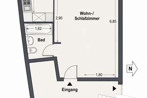 Design-Apartment mit Westsonne & Blick ins Grüne, Aufzug & neuer Möblierung nach Sanierung – Heilmannring 59b, 13627 Charlottenburg-Nord, Berlin – Vorschaubild 14