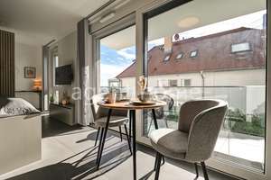 MÖBLIERT WOHLFÜHLEN IM WESTEN - Modernes Apartment mit Balkon – Die vollständige Adresse der Immobilie erhältst du vom Anbieter., 70193 Kräherwald, Stuttgart – Vorschaubild 3