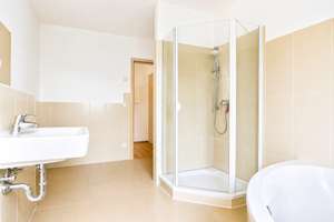 I großzügige 2-RW I Balkon I Wanne und Dusche I Fussbodenheizung I Klimaanlage I – Gorkistraße 37, 4347 Schönefeld-Ost, Leipzig – Vorschaubild 16