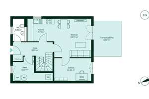 Einfamilienhaus mit Terrasse inklusive Grundstück – An den Krautwiesen 11, 4827 Machern – Vorschaubild 12