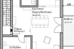Luxus Maisonette Traum um Grünen (KFW-QNG) mit PV – Helmontstraße 8, 81739 Waldperlach, München – Vorschaubild 11