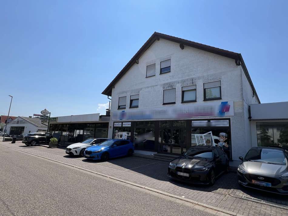 Ansicht Schaufensterfront